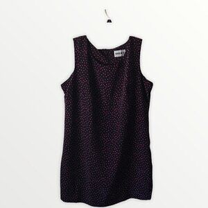 Studio I Sleeveless Polka Dots Sheath Dress